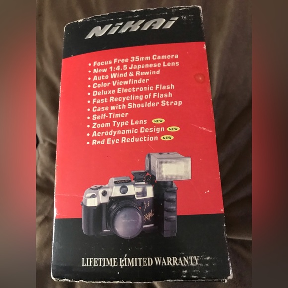 🌟6xHP🌟NIB VTG Nikai Deluxe Camera Set with Self Timer 35mm - Picture 3 of 6